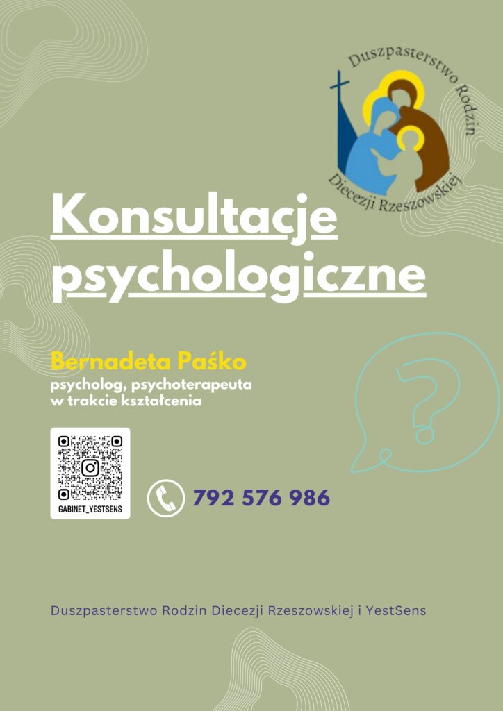 konsultacje psychologiczne duszpasterstwo rodzin